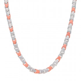 Dual Vibes Men Platinum Chain