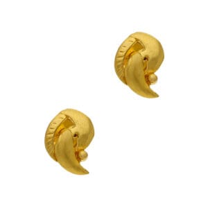 Vintage Gold Stud Earrings