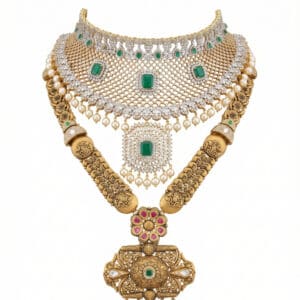 GOLD PLATTED SILVER NECKLACE