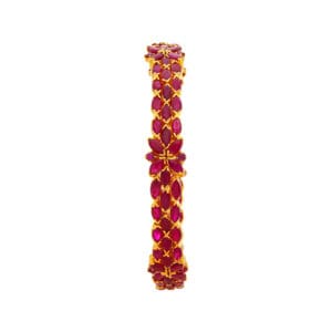RUBY EMRALD BANGLE
