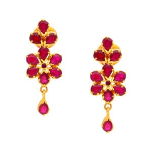 RUBY EMRALD EARING