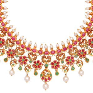 RUBY EMRALD NECKLACE
