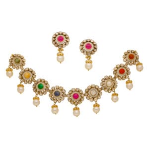 POLKI JEWELLERY NECKLACE