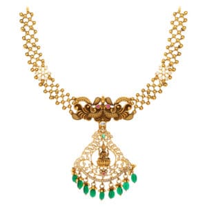 MILI GOLD POLISH SILVER NECKLACE