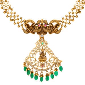 MILI GOLD POLISH SILVER NECKLACE