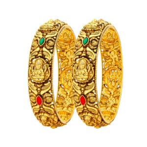 MILI GOLD POLISH SILVER BANGALE